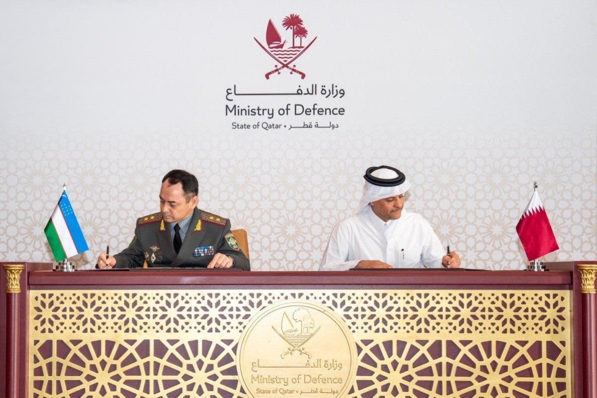 Uzbekistan and Qatar signed a memorandum of understanding on military cooperation.