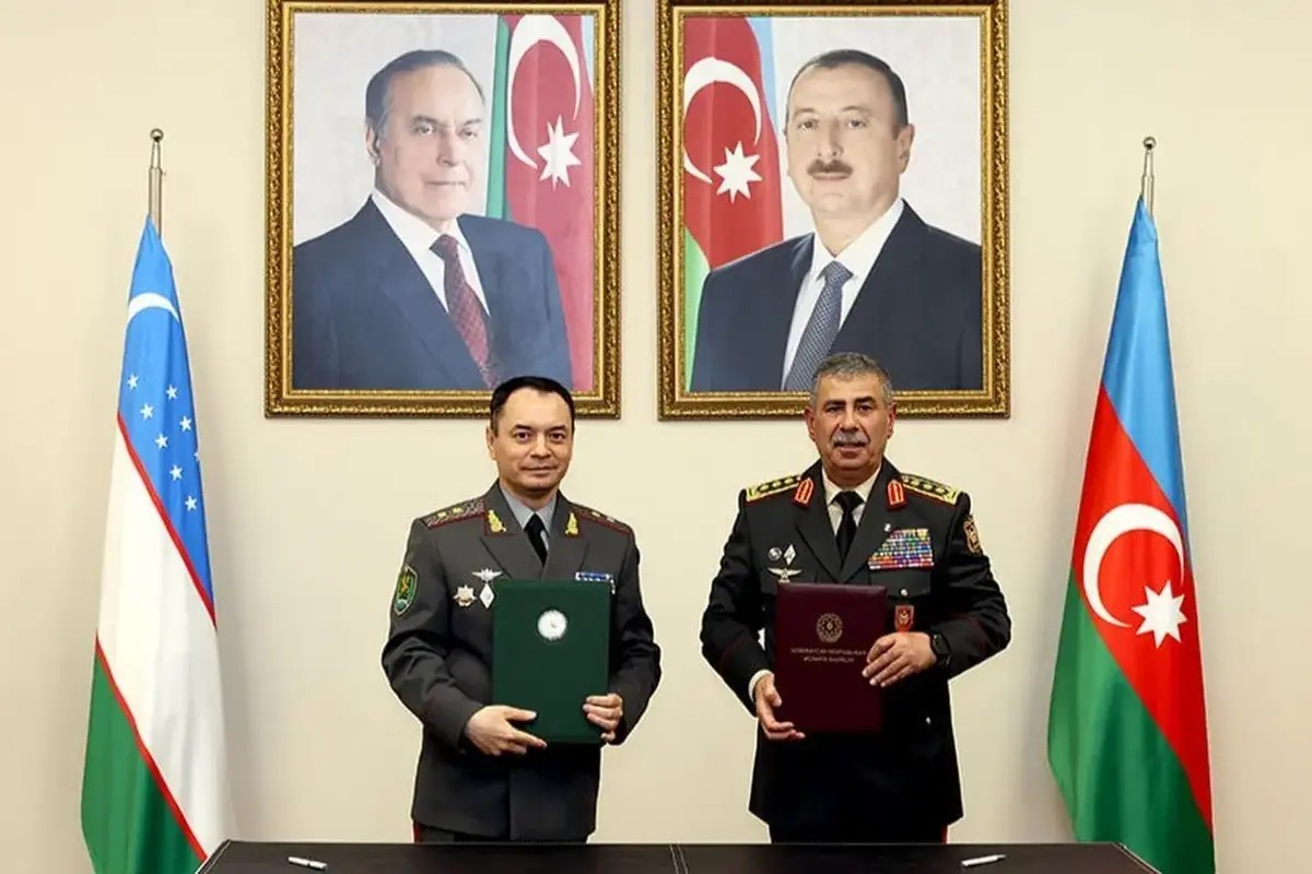 Oʻzbekiston va Ozarbayjon harbiy hamkorlik rejasini imzoladi